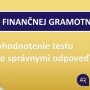 Test finančnej gramotnosti